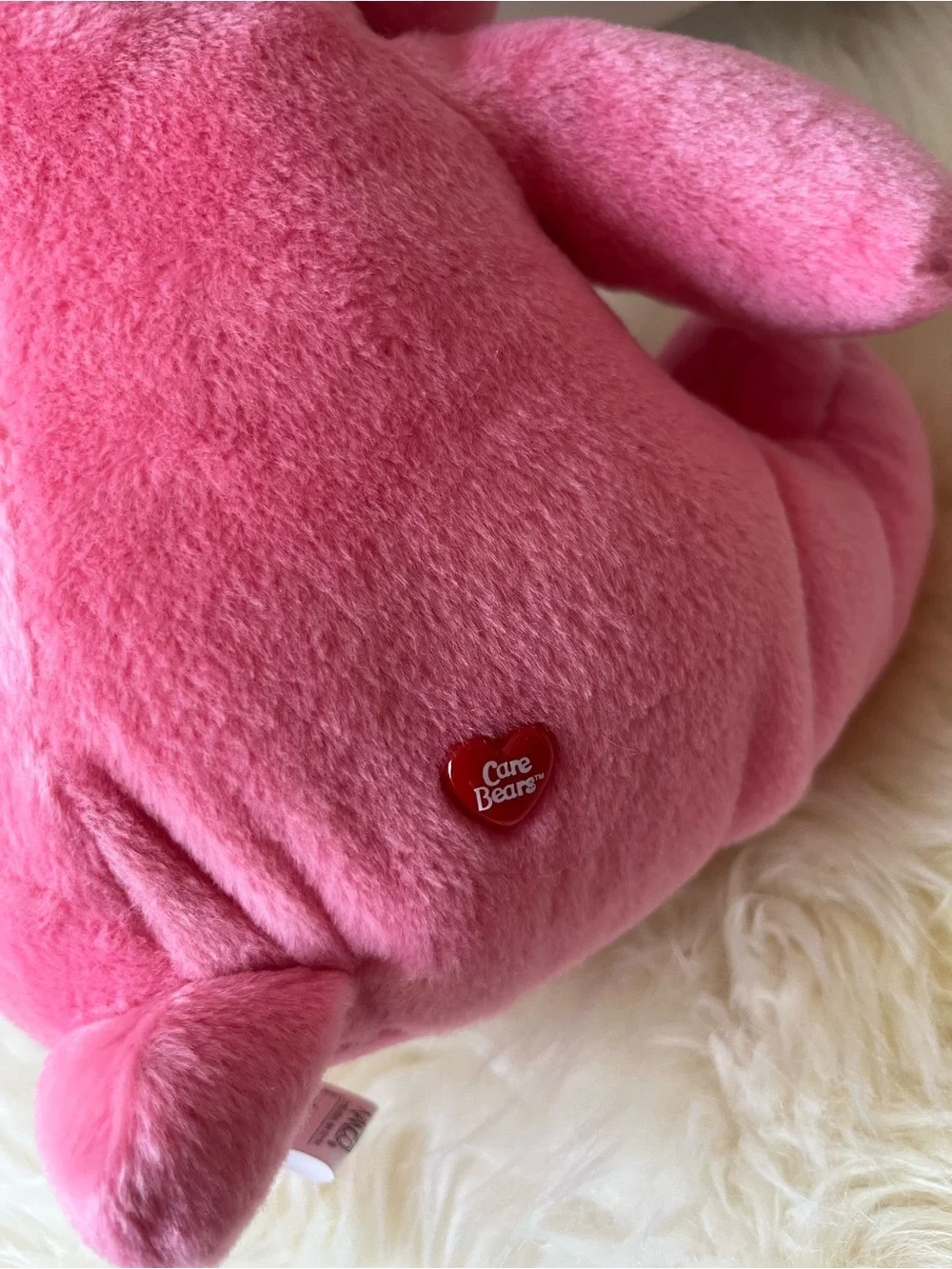 NWT New Vintage Y2K Care Bear 2003 Pink Love A Lot Bear 13